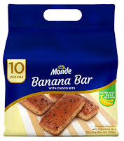 Monde Banana Bar 10's